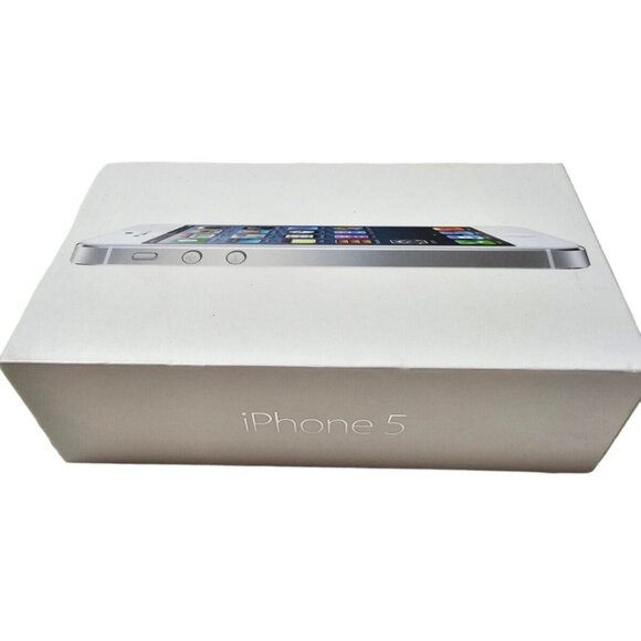 Apple iPhone 5 EMPTY Box Packaging Inserts ONLY NO PHONE White 16GB MD655LL/A - Picture 5 of 6